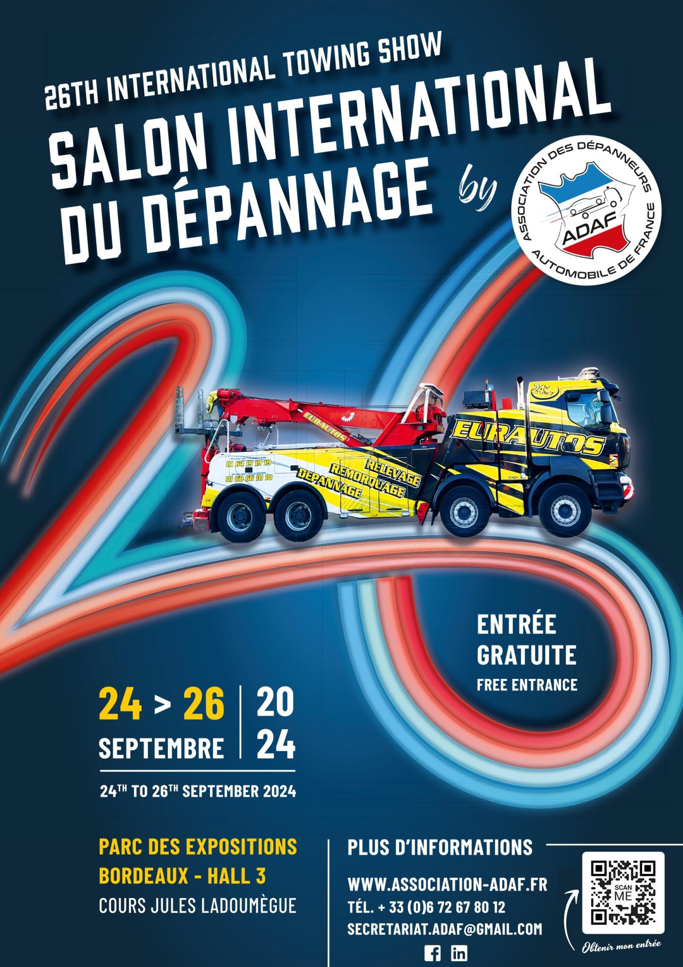 France : The 26th Tow Show organized by ADAF